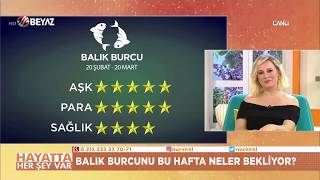 Haftalık Balik Burç Yorumları 29 Ağustos - 3 Eylül 2018 / Nuray Sayarı