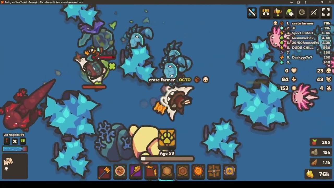 TAMING.IO KILL COMPILATION WITH MENHIR