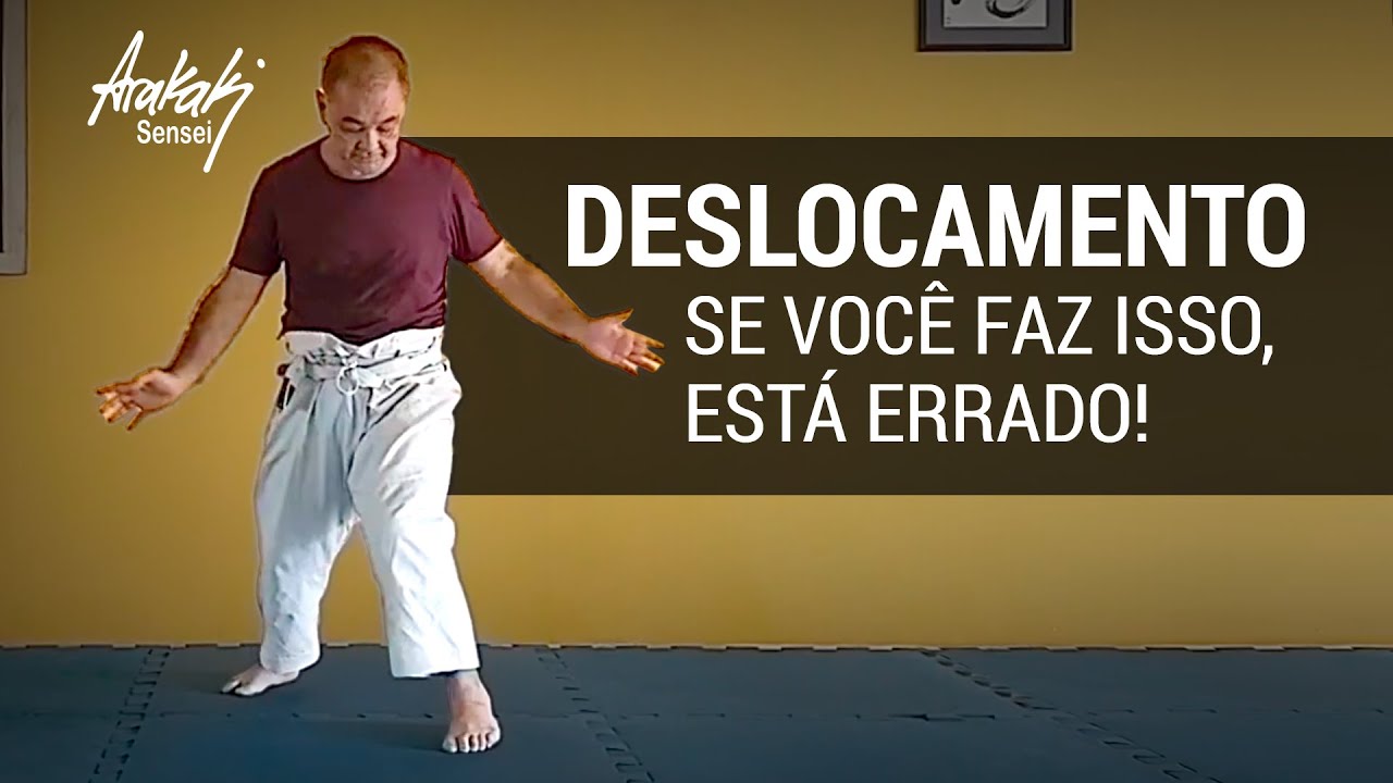 DESLOCAMENTO: você pode estar fazendo errado | Helio Arakaki Sensei
