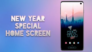 New Year 2020 Nava Set Up | New Year Homescreen Set up screenshot 2