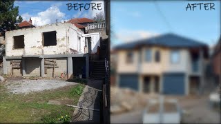 HOUSE BUILD  1 YEAR in 45min