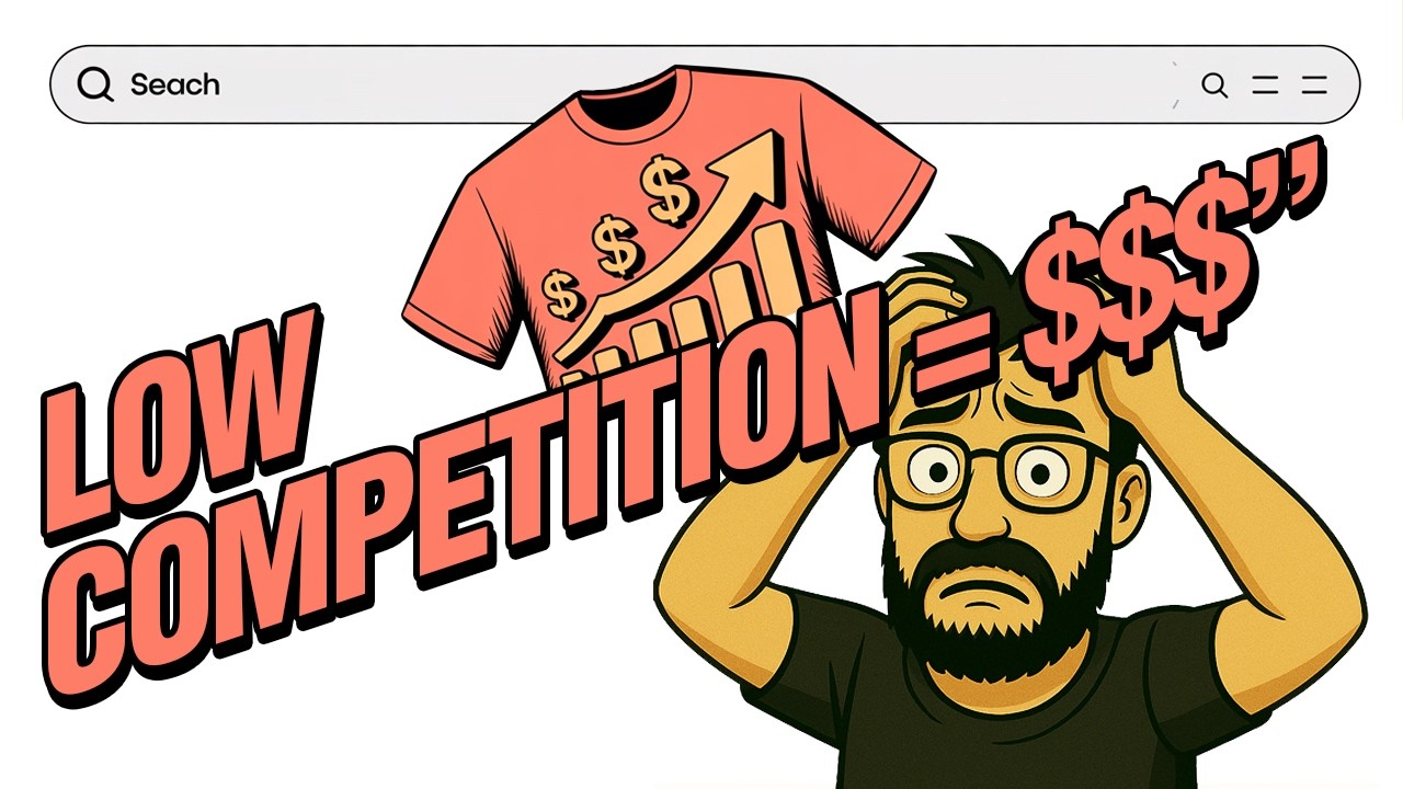 Top 5 Low-Competition T-Shirt Niches That Will Sell in 2025 (Print on ...