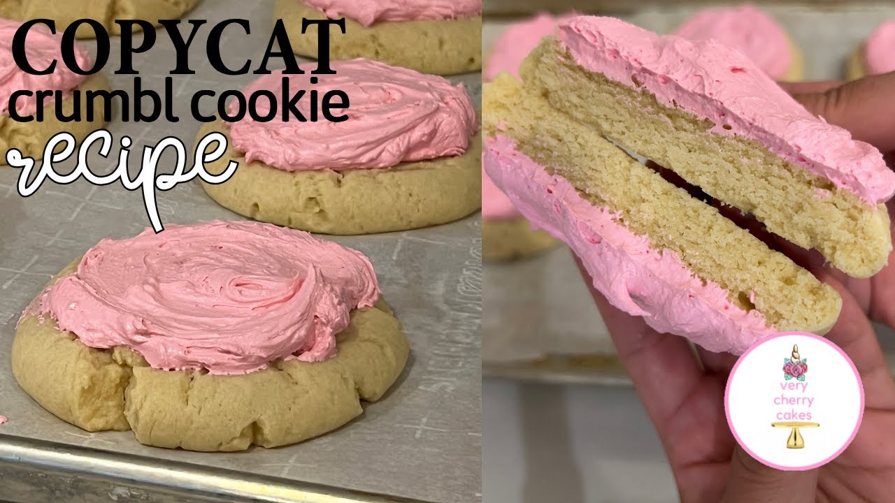 Copycat Crumbl Sugar Cookie Recipe
