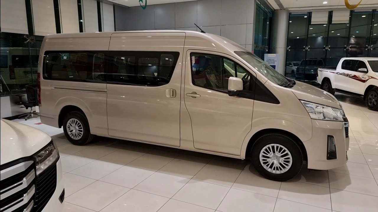 وصلت تويوتا هايس 2023 فئة GL كاملة المواصفات وارد بريمي سعود بهوان Toyota hiace 3.5