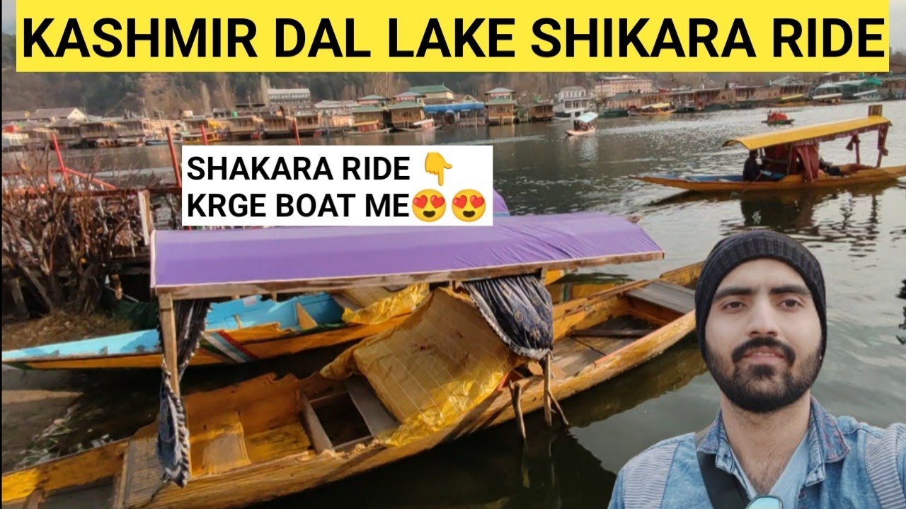 KASHMIR DAL LAKE SHIKARA RIDE - FLOATING Market EXPLORING VLOG NOV 2025