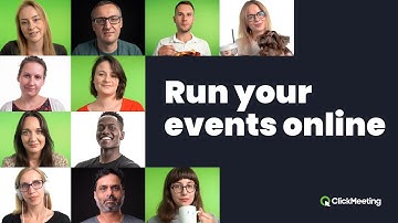 ClickMeeting – Online Virtual Events from 25 up to 10k People!