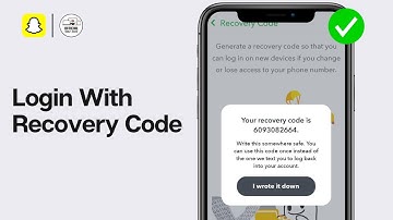 How To Login Snapchat With Recovery Code (2024)