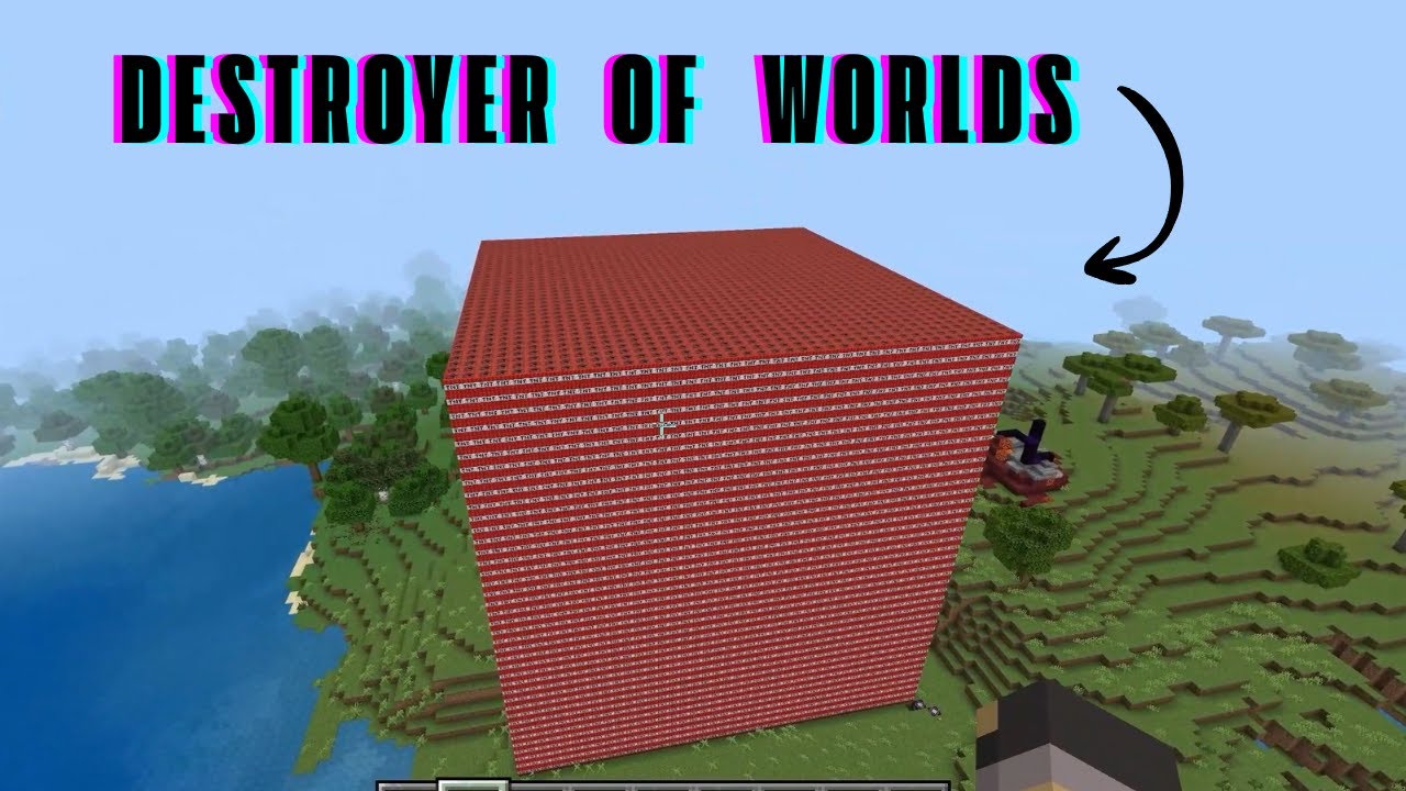 5 Ways To Destroy A Minecraft World - YouTube