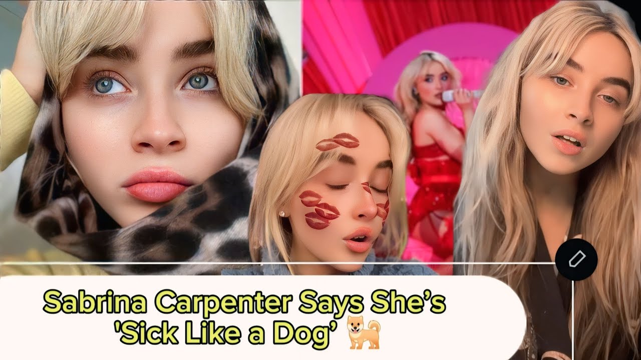 Sabrina Carpenter Says She’s ‘Sick Like a Dog’ Amid Busy Tour Schedule