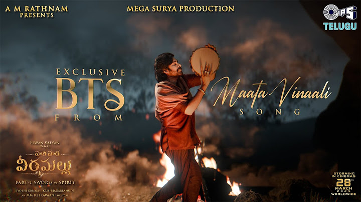 Maata Vinaali - BTS | Hari Hara Veera Mallu | Nidhi | MM Keeravaani | AM Rathnam | Jyothi Krisna