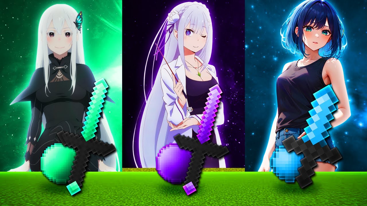 TOP 3 ANIME MINECRAFT BEDWARS TEXTURE PACK v5 - YouTube