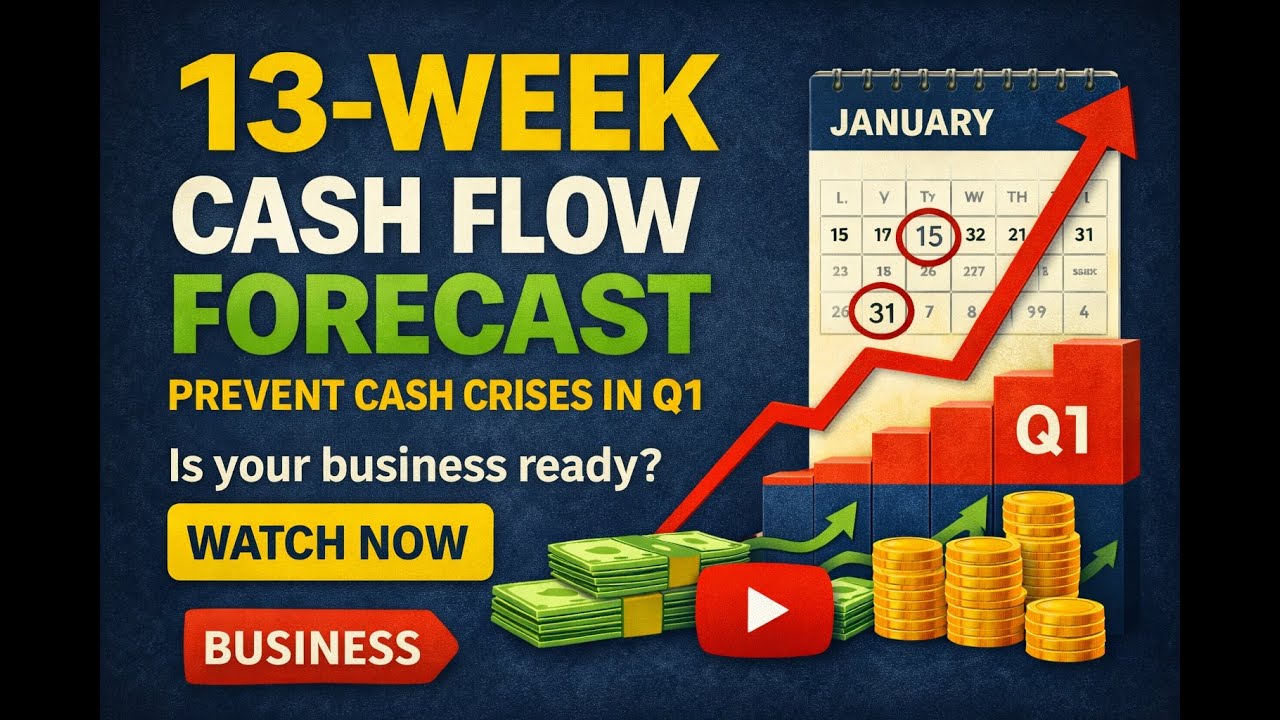 13-Week Cash Flow Forecast: How to Plan for Q1 Business Success