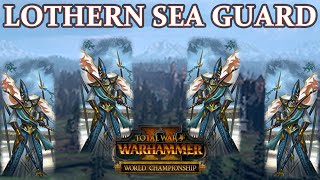UNIQUE UNIT: Lothern Sea Guard - Katam (HE) vs Butcher (BM) // Total War: WARHAMMER II World Champ.