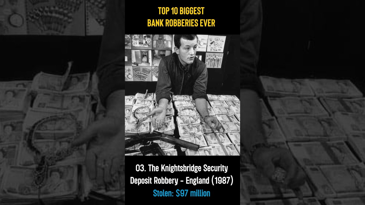 TOP 10 - Biggest Bank Robberies Ever
