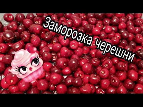 Заморозка черешни/ Неожиданный результат 😳