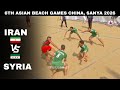 IRAN SYRIA MEN 6TH ASIAN BEACH GAMES CHINA SANYA 2026 BEACH KABADDI 