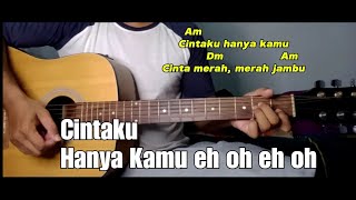 Chord gitar cintaku hanya kamu eh oh eh oh, cinta merah jambu (Cinta Lahir Batin) viral tiktok