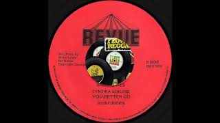 Cynthia Schloss & Hugh Brown - Sad Movies / You Better Go  12"