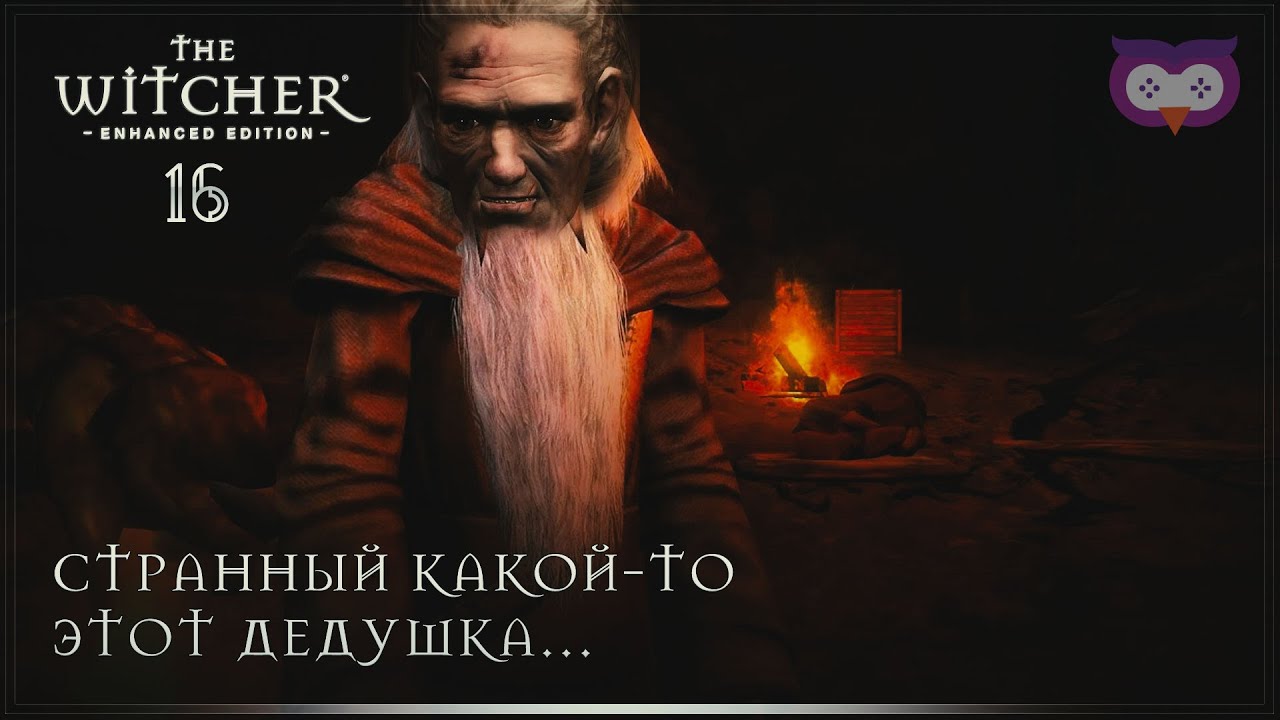 БЕЗОПАСНАЯ ПРИСТАНЬ И НЕПРОСТОЙ ДЕДУШКА 🦉 ВЕДЬМАК 1 \ THE WITCHER \ 16