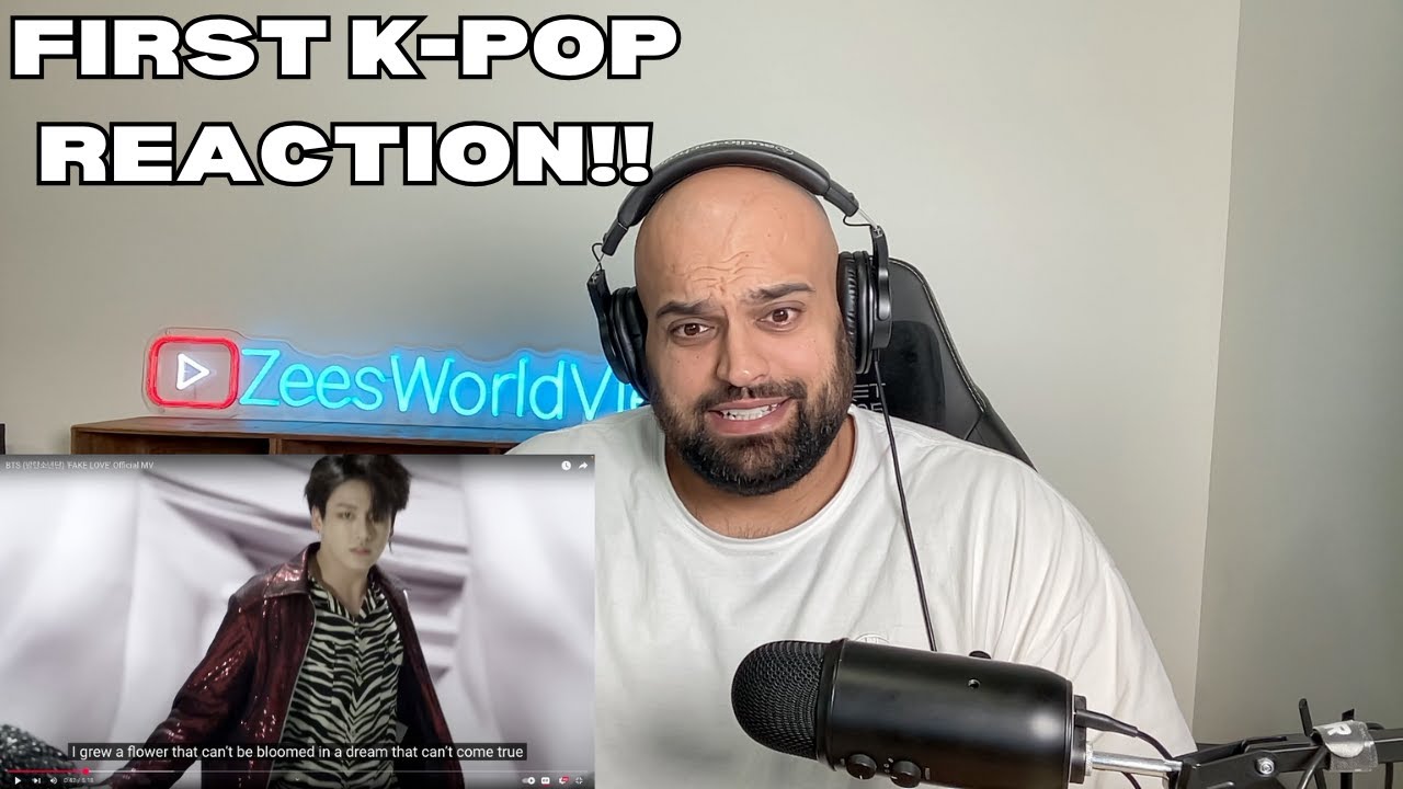 MY FIRST K-POP REACTION | BTS (방탄소년단) 'FAKE LOVE'