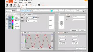 Chanel setup dialog in DewesoftX software