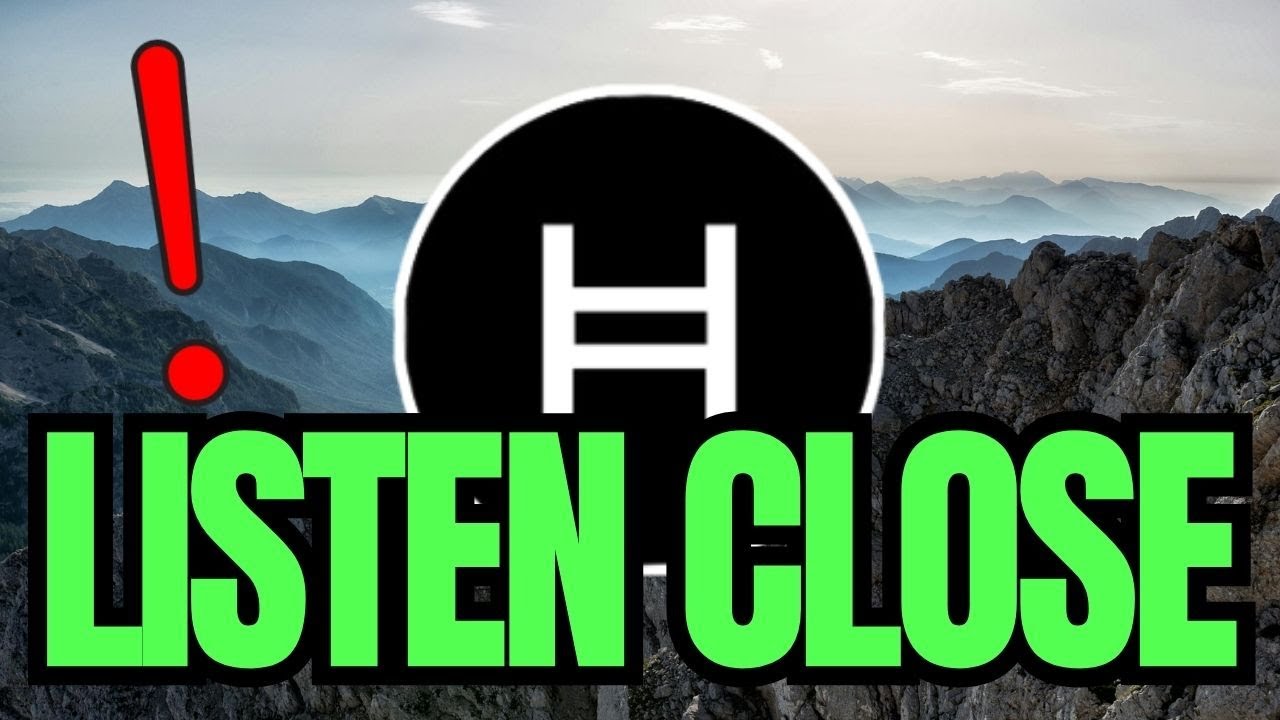 Hedera (HBAR) If You HOLD You MUST Watch This Now !!! | Don't IGNORE ...