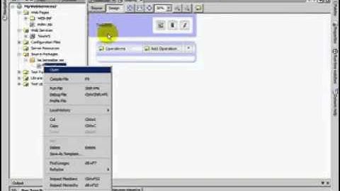 Tutorial -creating web services- with NetBeans part1 - YouTube.flv