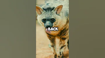 The Aardwolf: A Unique Nocturnal Termite-Eating Marvel of Africa#Aardwolf #AfricanWildlife