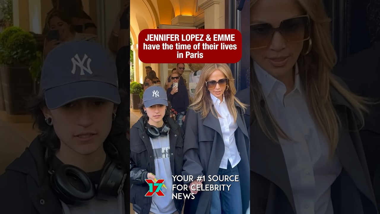 Jennifer Lopez and Emme's Parisian Adventure