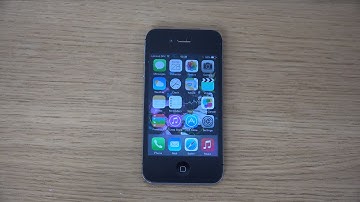 iPhone 4S iOS 8.0.2 - Review (4K)