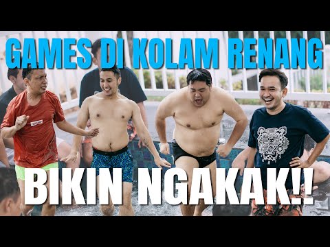 The Onsu Family - Games di kolam renang bikin NGAKAK!!