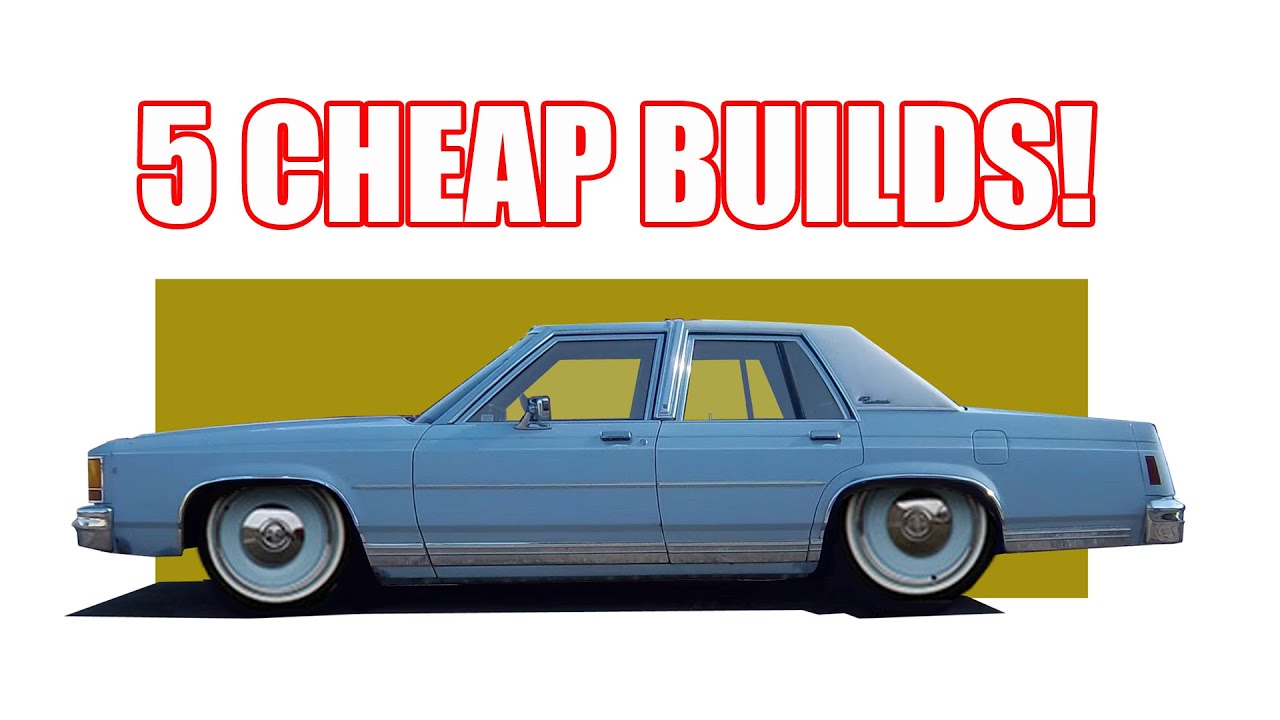 Cheap And Easy Project Cars That Won't Sit Unfinished For Years