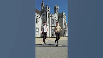 Irish Dancing at an Irish Castle!! #irishdance #shorts #wildatlanticway