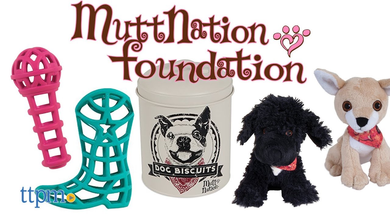 MuttNation Fueled by Miranda Lambert Treat Tin, Oliver Plush Dog