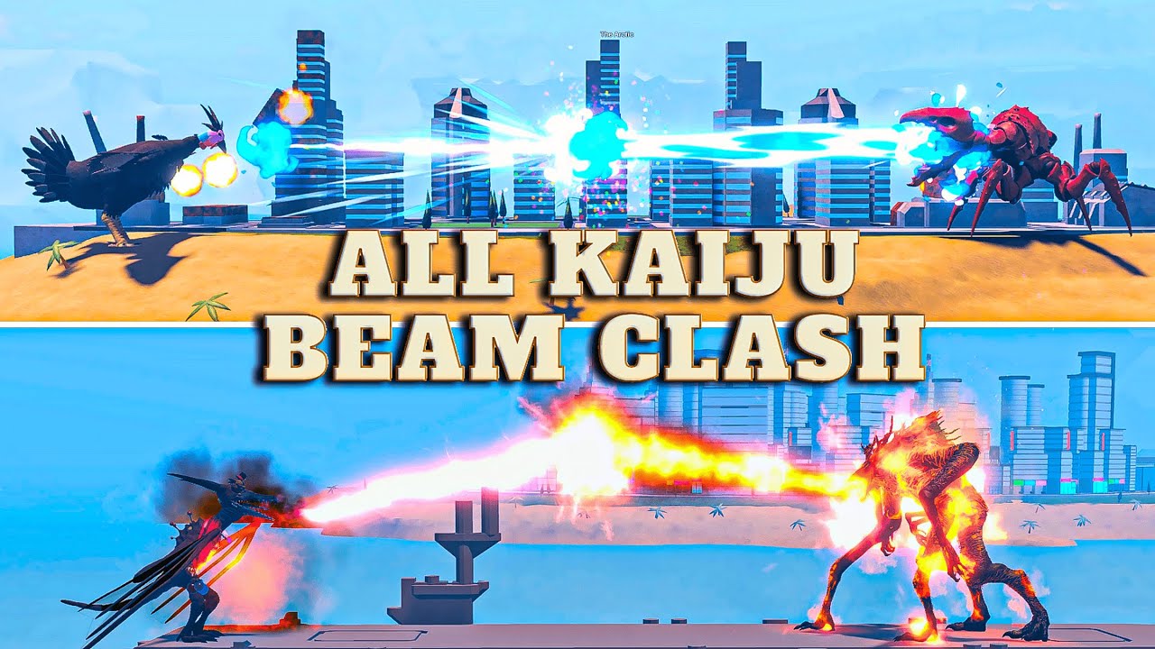 All Kaiju Beam Clash | Kaiju Universe