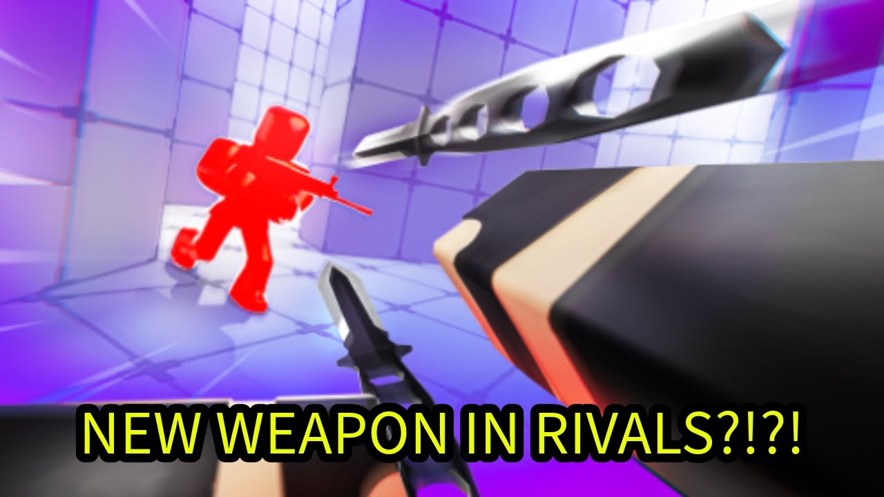 I TESTED OUT THE NEW WEAPON IN RIVALS!!! - YouTube