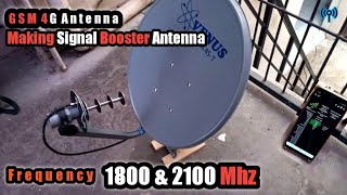 4G Signal Booster Antenna, 1800 & 2100 Ghz . Frequency