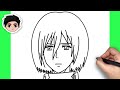 How To Draw Mikasa Ackerman Attack On Titan Easy Step By Step 
