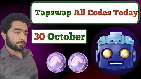 Tapswap All Codes Today 30 October || Tapswap Codes Today || MrSaif