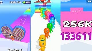 Merge Master: Number Run [Reach upto 256K] / Lv.383 : Layer Man 3D / Man Runner 2048 Satisfying game screenshot 5