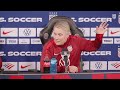Emma Hayes Match Day-1 Press Conference | USWNT vs. Italy | 11.30.2025