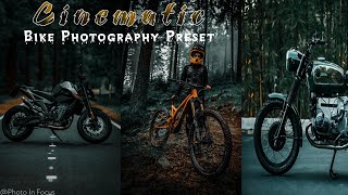Professional Cinematici Bike Photography | Mobile Lightroom Presets Free Download screenshot 5