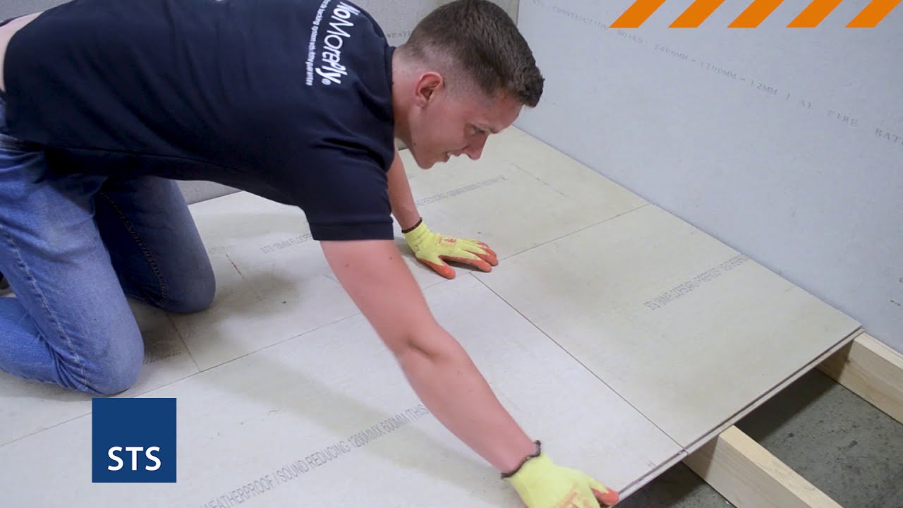 Install STS Flooring with Squaredeal's 18mm & 22mm Construction Board