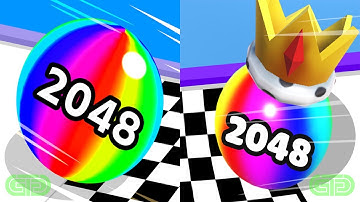 Ball Merge 2048 Vs Ball Run 2048 Android iOS Mobile Gameplay Walkthrough 188714
