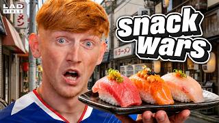 Angry Ginge Tries UK vs Japan Snacks | Snack Wars: World Tour