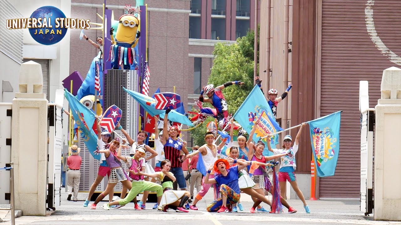 4k ユニバーサル サマー パレード ウィ アー ワン 最終コーナー Usj Universal Summer Parade We Are One Youtube