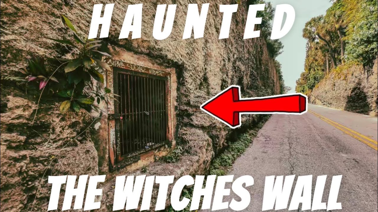 I explore the HAUNTED Witches Wall in Palm Beach, Fl