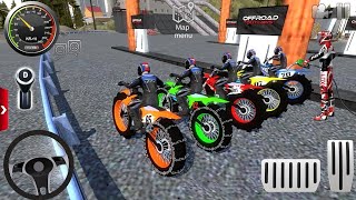 Motor Dirt Bike Racing Simulator 2026 - Off-Road Bike Stunt Driving 3D #1 - Android / IOS Gameplay screenshot 5
