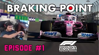 F1 2021 BRAKING POINT PART 1: My First Ever F1 Video