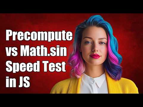 Why is precomputing sin(x) *slower* than using Math.sin() in Javascript?